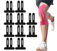 precut tape for knees,lot de 10 bandes de kinésiologie pré-découpées pour les genoux,precut kinesiology tape for knees,bande de kinésiologie prédécoupée pour soulager la douleur au genou,kinesio -E