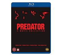 Predator 1-4 - 4-Disc Set ( Predator / Predator 2 (Predator Two) / Predators / The Predator ) [ Origine Danoise, Sans Langue Francaise ] (Blu-Ray)
