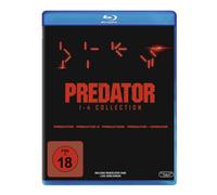 Predator 1-4 - Box (Blu-ray) Arnold Schwarzenegger Carl Weathers John McTiernan