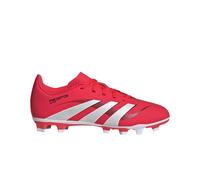 Adidas Predator Club Childrens Firm Ground Football Boots Rouge/Blanc 2.5 (35) Male