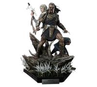 Predator Real Elite Masterline Statuette 1/3 Badlands DEK & Thia Deluxe Version 87 cm