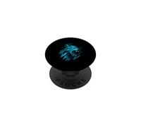 Predator Wolf Wildlife Lover Animal Outdoor Graphic PopSockets PopGrip Adhésif