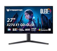 Écran gaming OLED QHD de 27 pouces Acer Predator X27UX1biiphx avec un temps de réponse des pixels rapide de 0,01 ms