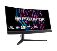Acer Écran gamer Predator X34Vbmiiphuzx 34" OLED incurvé FreeSync HDR UW‑QHD 3440×1440 175 Hz Noir