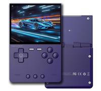 Prede Portable Game Console 3,2 Pouces 1024x768 Écran IPS Lecteur De Jeux Portable 3000mAh Batterie Rechargeable De Longue Durée De Vie Lecteur De Jeux Vidéo Rétro-Purple||64G