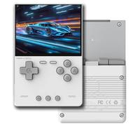 Prede Portable Game Console 3,2 Pouces 1024x768 Écran IPS Lecteur De Jeux Portable 3000mAh Batterie Rechargeable De Longue Durée De Vie Lecteur De Jeux Vidéo Rétro-White||128G