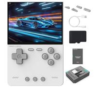 Prede Portable Game Console - Écran IPS IPS Haute Définition De 3,2 Po, Batterie Intégrée De 3000mAh De Stockage De 8 Go, Console De Jeux Vidéo Portable-White||128G