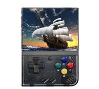 Prede Portable Game Console Miyoo Mini Plus, Écran 3,5 Pouces 640 * 480 IPS 3000mAh, Console D'émulateur Rétro Consoles De Jeux Portables Rechargeables-Black||64GB