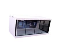 predolo 1:64 vitrine de Garage moulé sous pression affichage de voiture boîte de rangement de protection pour poupée moulé sous pression figurines Collection, technologie automobile