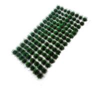 predolo 120 Pièces Touffes d'herbe Miniatures Aspect Réaliste Herbe pour Maquette Bricolage Gazon Artificiel Miniature pour Modélistes, Architectes, Style 3
