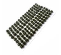 predolo 120 Pièces Touffes d'herbe Miniatures Aspect Réaliste Herbe pour Maquette Bricolage Gazon Artificiel Miniature pour Modélistes, Architectes, Style 4