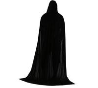 predolo 2 Capes de Velours à Capuche pour Magicien, Costumes de Fête, D'Halloween, de Cosplay, pour Hommes et Femmes