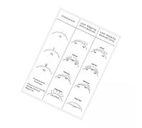 predolo 2x Ensemble de Formation pour Cils, Manuel D'Apprentissage En Papier