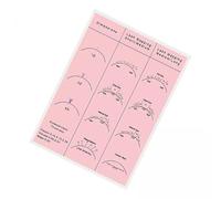 predolo 2x Ensemble de Formation pour Cils, Manuel D'Apprentissage En Papier