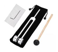 predolo 2x Jeu de Diapasons avec Outil de Réparation D'accordeur Sensoriel de Marteau pour