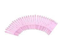 predolo 30 Tiges de Rechange Universelles en Plastique 2BA pour Acier Weiche Spitze - Assorties, Rose, 48mm