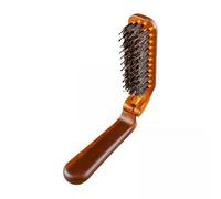 predolo 3x Brosse à Cheveux Pliante Pliable, Outils de Coiffure, Toilettage et Peignage Brosse de Massage Compacte de Poche pour Casier Salle de Sport Familia