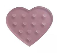 predolo 3x Es Support de Colle/réutilisable/verre Cristal/transparent avec 12 Trous Support Professionnel Faux Cils Plateau Main Plaque pour Extension