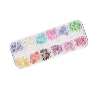 predolo 5x Ensemble de Strass pour Nail Art, Breloques Papillon pour Nail Art, Décalcomanies Papillon Scintillantes pour La Maison