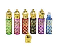predolo 6 pièces bouteilles à rouleaux d'huile essentiels 8 ml