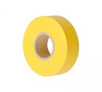 predolo 6X Ruban de Marquage Jaune Ruban de Signalisation PVC Ruban de Marquage de Longueur 45M, Ruban D'enquête de Ruban de Marquage pour Les Branches D'arbr