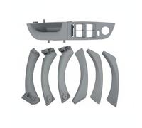 predolo 9 Pièces Panneau de Commande de Lève-Vitre Matériau PC Ensemble Poignées Traction Porte Ajustement Parfait pour Réparation Automobile, Gray, Standard Short