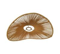 predolo Abat-Jour en Corde tressée à la Main, Rustique, irrégulier, en Forme de Chapeau, pour Lustre, Suspension, Cuisine