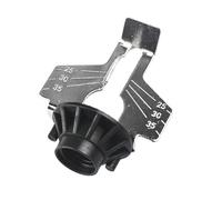 predolo Accessoire d'affûtage de tronçonneuse, guide d'angle pour tronçonneuse, accessoire pour outil rotatif