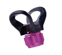 predolo Accessoires de base de siège de buse de protection de pointe universels, remplacement, outil de buse, serrage manuel, pulvérisateur de peinture sans, Violet