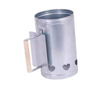 predolo Allume-cheminée, Panier Allume-cheminée, Brûleur Métallique Portable et Facile à Utiliser, Seau/tonneau pour Barbecue et Grillades en Extérieur.