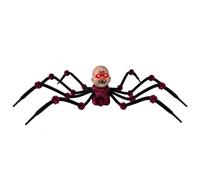predolo Araignée d'halloween Terrible, 90X28X16, Modèle Tête De Garçon