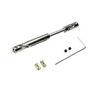 predolo Arbre de Transmission Universel pour Voiture RC 1:12 avec Vis, Joint de Transmission, Arbre de Transmission En Métal pour Camion MN82 MN78 (remplace), Noir