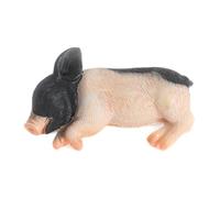 predolo Autocollant de réfrigérateur en forme de cochon, rappel pour tableau blanc, œuvre d'art à faire soi-même, décoration décorative, autocollant de, Tête Noire En Arrière, 6.5 Cm X 4.1 Cm
