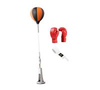 predolo Ballon de Réaction pour La Boxe avec Support Réglable et Sac de pour Salle de Sport à Domicile, pour Les Enfants avec des Gants