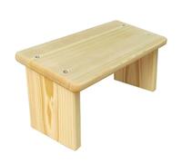 predolo Banc de Méditation, Banc de, Tabouret Ergonomique Robuste pour Prier, en Bois, pour Salon de Thé, pour Hommes et Femmes, 42x18x15,5cm