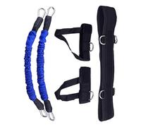 predolo Bandes de Résistance pour Boxe, Exercices, Agilité, Saut, Entraînement, Course, Coups de Poing Thaïlandais, Bleu 60 Livres