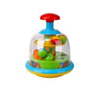 predolo Bebe Appui Rotation Boule Sauteuse Bouton Poussoir Dome Transparent pour velopp Motricite Fine Adapte aux Tout Pits en Interieur