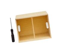 predolo Boîte à couveuse, boîte d'élevage, décor d'habitat, incubateur léger, nid en Bois, Cage à Hamster pour Jardin, arrière-Cour, Furet, pelouse, 40cm