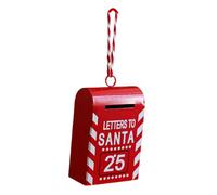 predolo Boîte aux Lettres Peinte du Père Noël, décoration de Ferme Vintage à Suspendre pour Espace de Vie, Style A