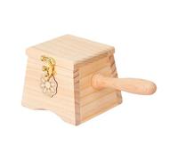 predolo Boîte de moxibustion pour moxas pour le cou au cou au cou au genou dos moxas brûle l'outil de brûleur de moxibustion portable, 1 Trou