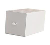 predolo Boîte de rangement de bureau avec tiroir, polyvalente, et fonctionnelle pour un usage quotidien. Coffret à bijoux robuste et empilable, 20cmx10cmx10cm