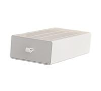 predolo Boîte de rangement de bureau avec tiroir, polyvalente, et fonctionnelle pour un usage quotidien. Coffret à bijoux robuste et empilable, 20cmx10cmx5cm