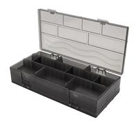 predolo Boîte de rangement pour outils de coiffure avec séparateurs, accès facile, compacte, pour fournitures de coiffure, bandeau, pour salon de coiffure de