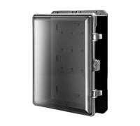 predolo Boîtier protection distribution, enceinte étanche à la poussière, couvercle transparent, boîte jonction électrique extérieure pour hôtel