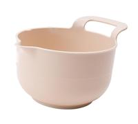 predolo Bol à salade polyvalent et, ustensile de cuisine à fond antidérapant, bol mélangeur avec bec verseur, Brun, 1.5 L