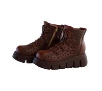 predolo Bottes de Mode pour poupée 1:6, Chaussures rétro décontractées pour poupée Masculine de 30 cm, Figurine articulée, Jouet de déguisement à Faire, Brun