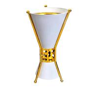 predolo Brûleur d'encens arabe, diffuseur moderne et luxueux, porte-encens décoratif pour la maison, idéal pour, la chambre, le bureau ou la, Blanc