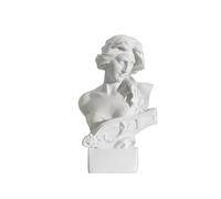 predolo Buste Féminin Relief Décoré Buste Classique Détail du Visage pour Étude d'art