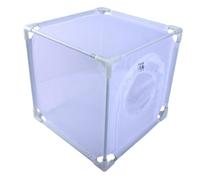 predolo Cage D'élevage à Papillons Pliable avec Filet Respirant pour Une Observation Claire, Idéale pour L'éducation, Blanc