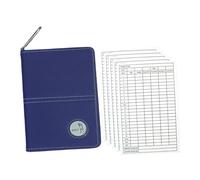 predolo Carnet de Score de Golf, carnet de Distances, Accessoires de Score pour Les matchs de Golf, Bleu
